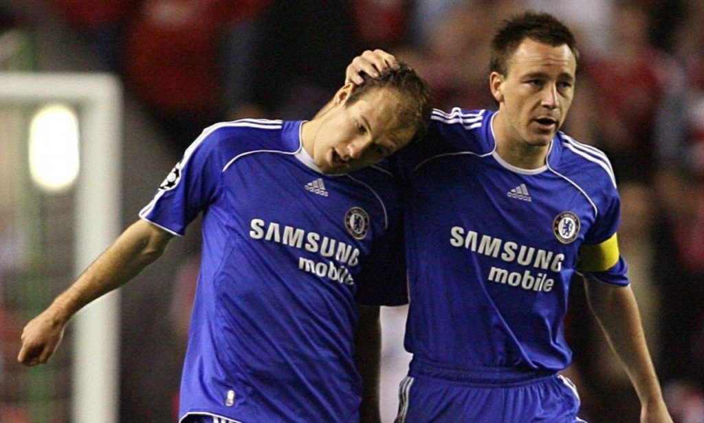 Ajren Roben and John Terry