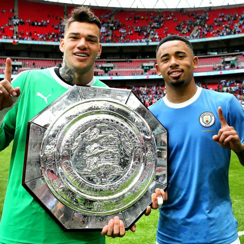 Ederson and Gabriel Jesus