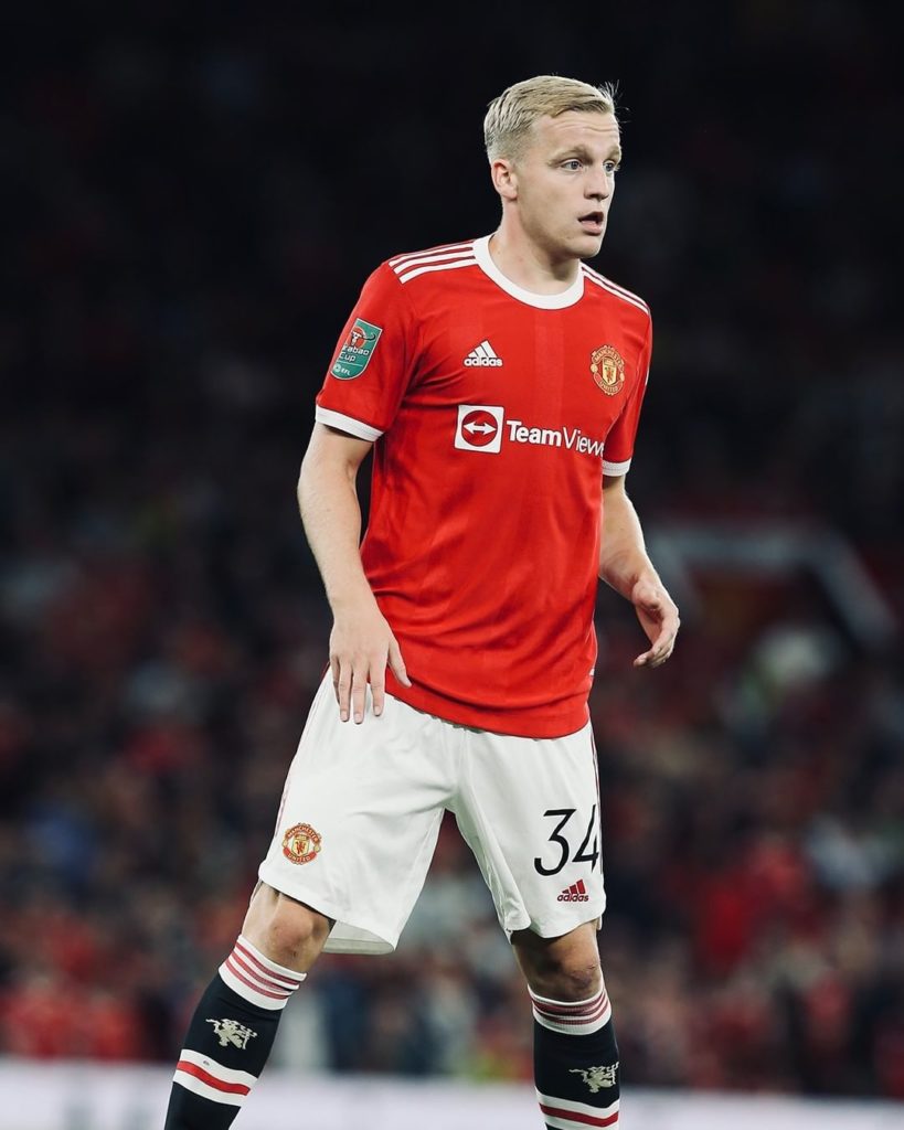 Inter Milan interested in Manchester United player Donny Van De Beek