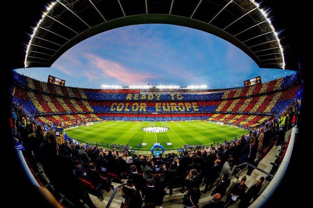 Barcelona home stadium
Camp Nou