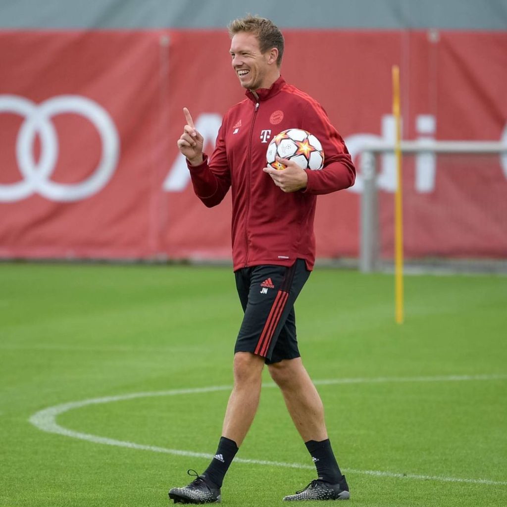 Bayern Munich coach Julian Nagelsmann