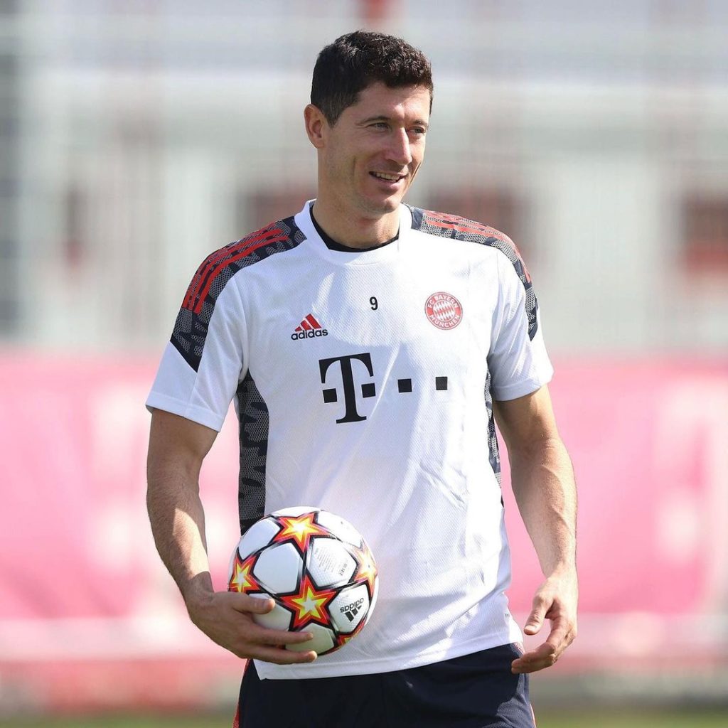 Bayern's Robert Lewandoski