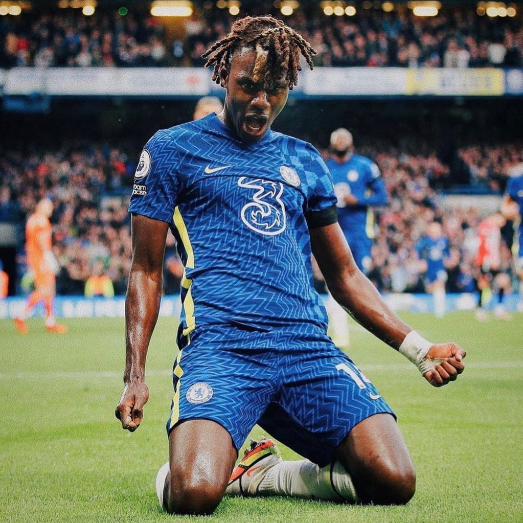 Trevoh Chalobah Celebrating his goal against Southampton