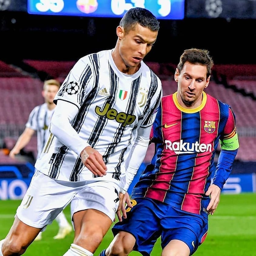 Cristiano Ronaldo and Lionel Messi the GOAT of football