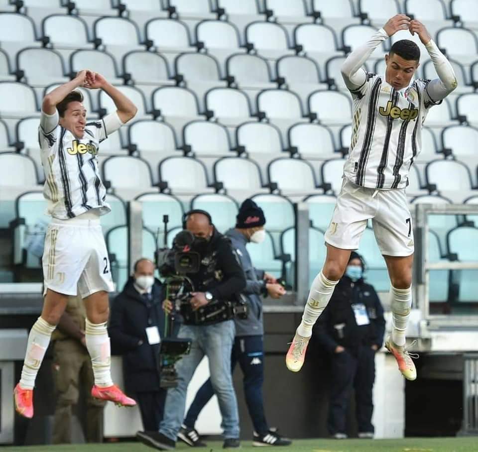 Cristiano Ronaldo siuuu celebration style