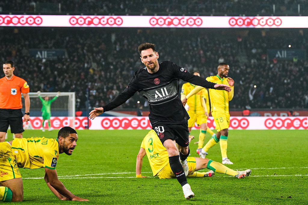 Lionel Messi career in PSG