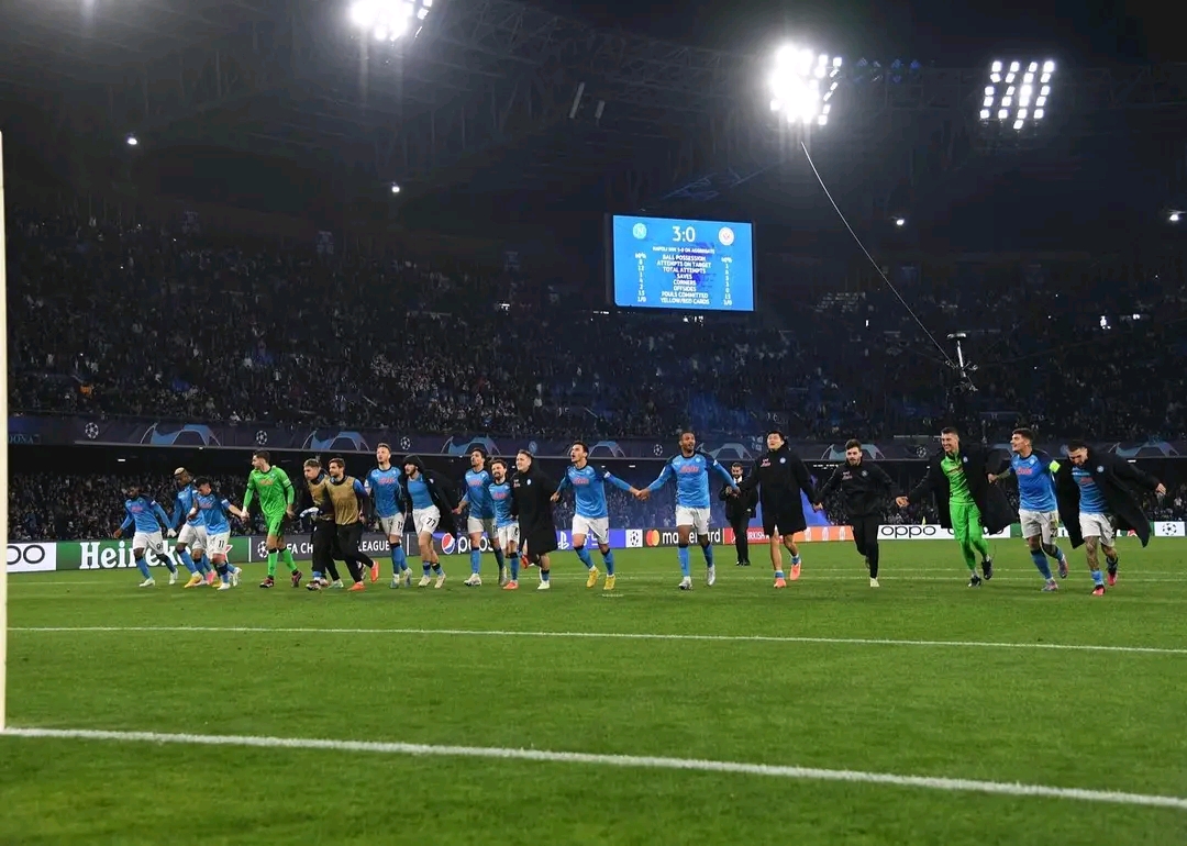 You are currently viewing Napoli 3-0 Eintracht Frankfurt (UEFA Champions League)