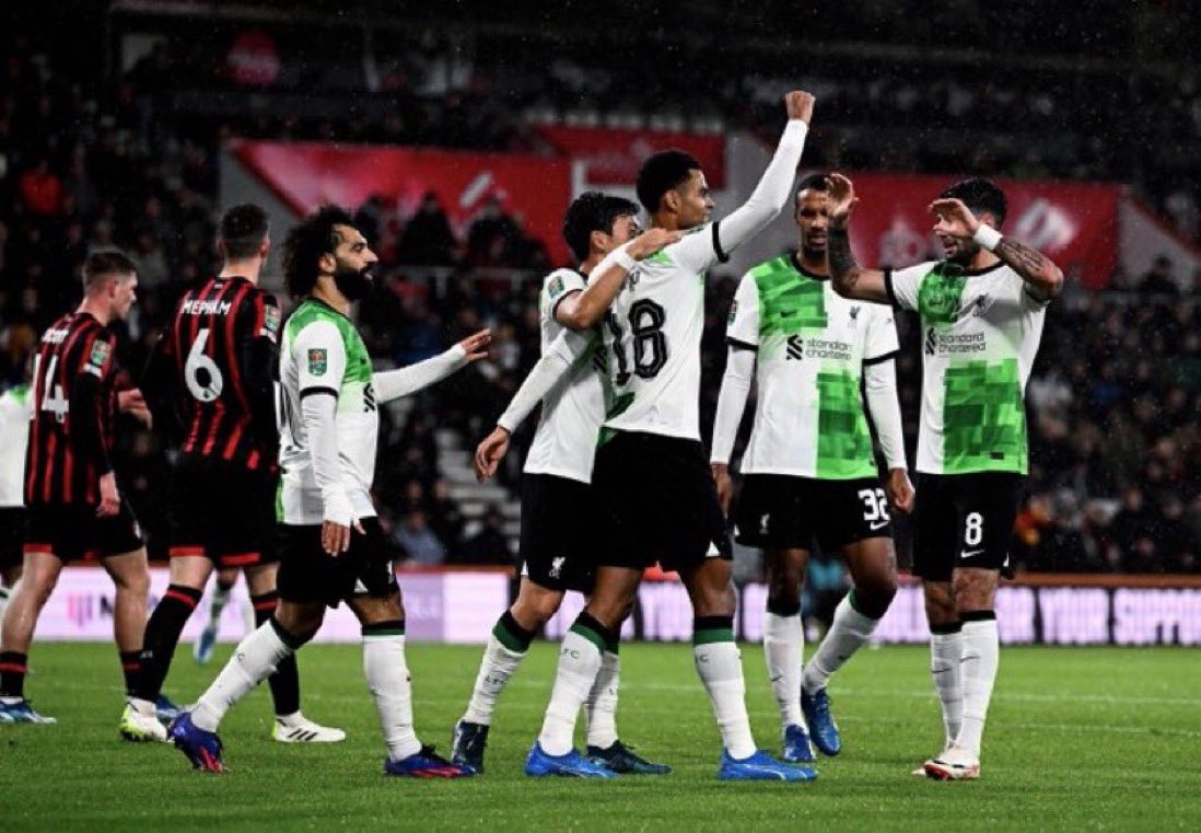 You are currently viewing Bournemouth 1-2 Liverpool (Carabao Cup)