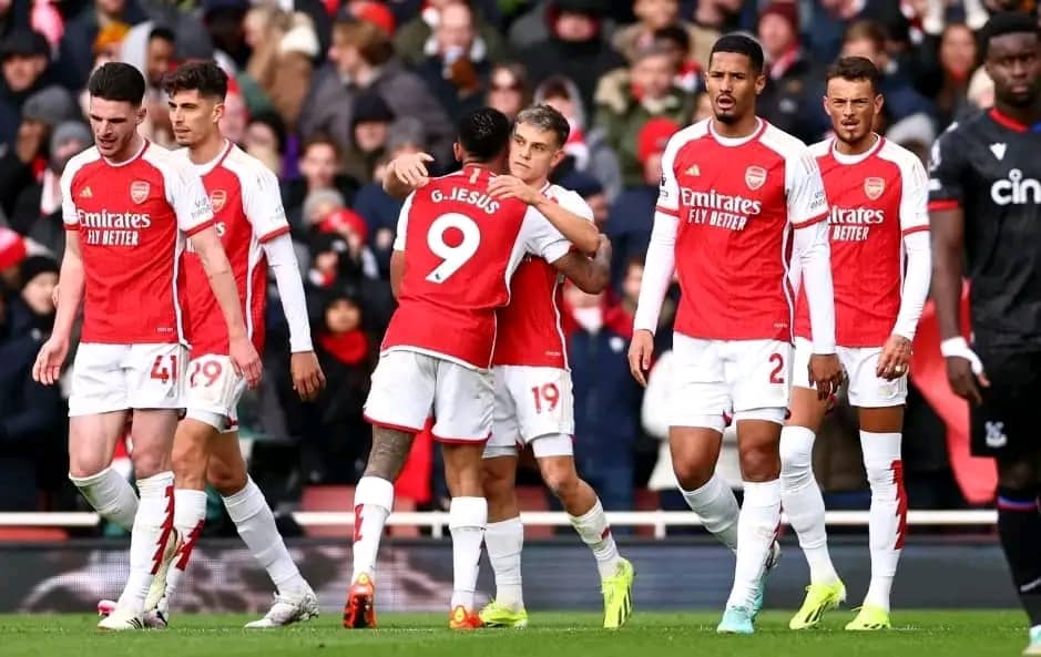 You are currently viewing Arsenal 5-0 Crystal Palace | EPL