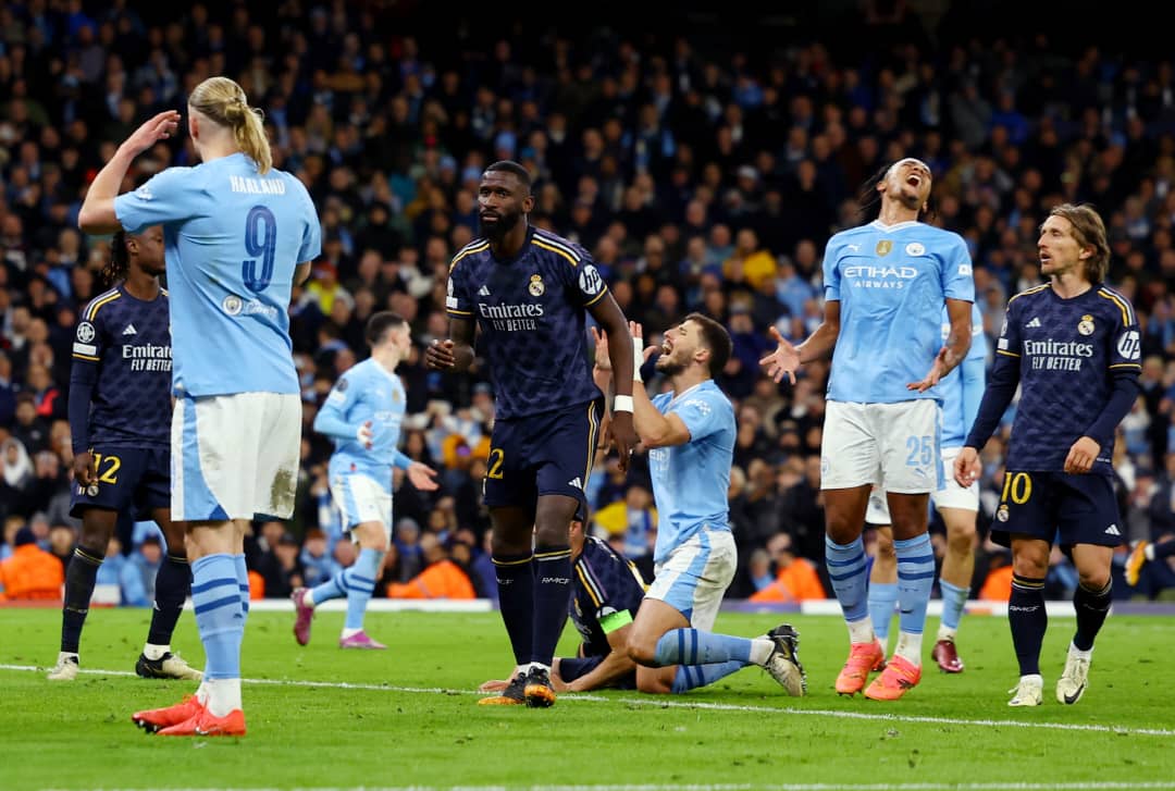 You are currently viewing Man City (3)1-1(4) Real Madrid (UCL)
