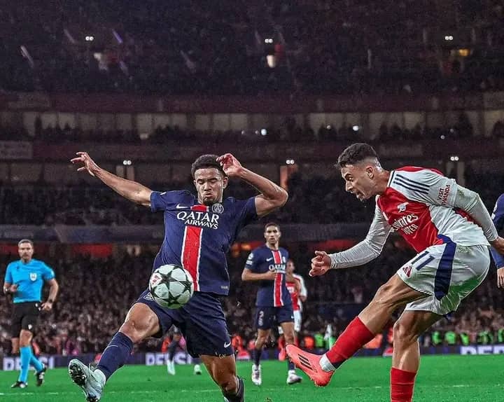 Arsenal 2-0 PSG (UCL)
