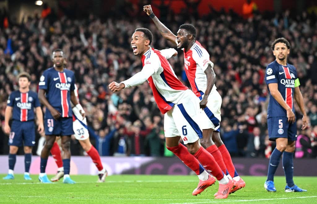 Arsenal 2-0 PSG (UCL)