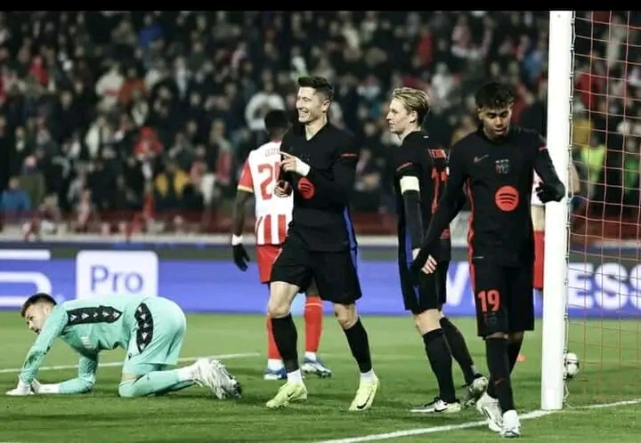 Crvena Zvezda 2-5 FC Barcelona (UCL)