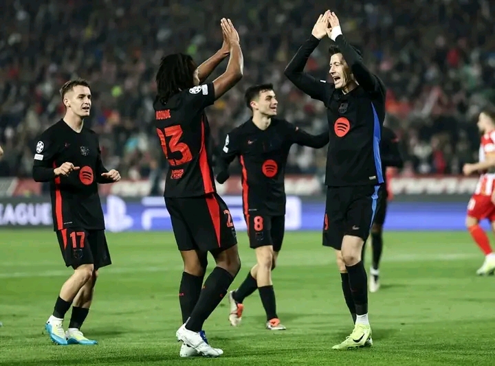 Crvena Zvezda 2-5 FC Barcelona (UCL)
