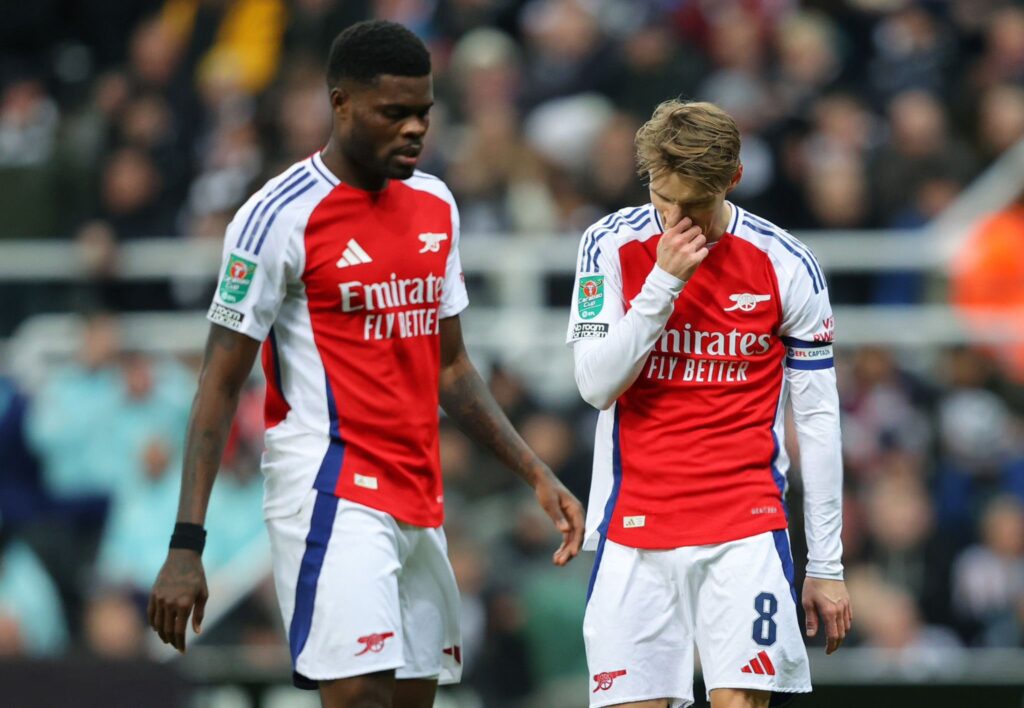 Newcastle 2-0 Arsenal (Carabao Cup)