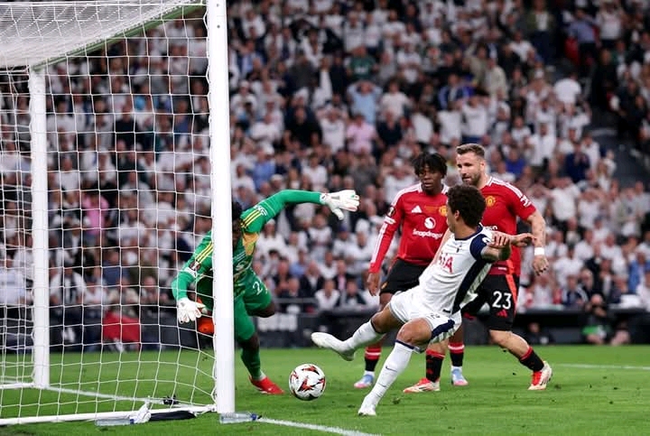 Tottenham 1-0 Man United (Europa League)