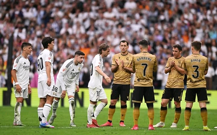 Real Madrid 2-0 Real Sociedad (La Liga)