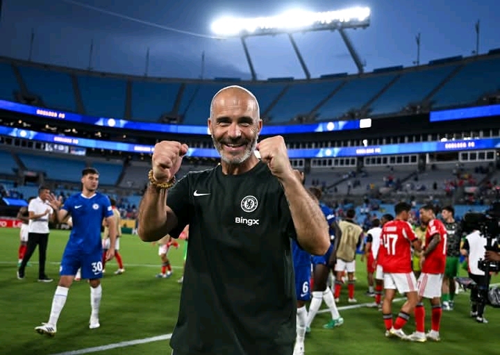 Enzo Maresca in Chelsea 4-1 Benfica (CWC)