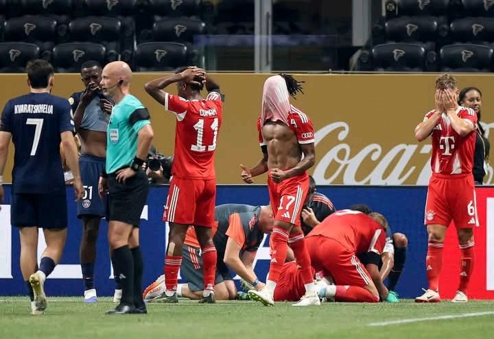 PSG 2-0 Bayern Munich (CWC). Musiala' injury 